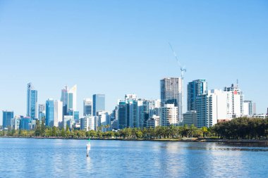 Manzarası Perth Batı Avustralya Swan River