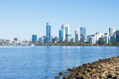 Manzarası Perth Batı Avustralya Swan River