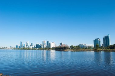 Manzarası Perth Batı Avustralya Swan River