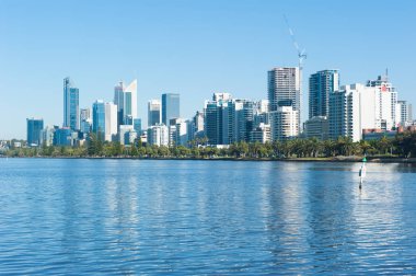 Manzarası Perth Batı Avustralya Swan River