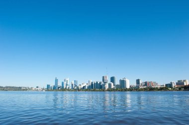 Manzarası Perth Batı Avustralya Swan River