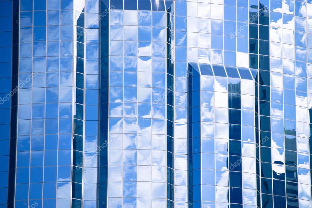 Modern Office buildings glass window texture