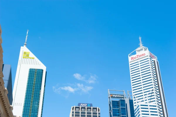 Mijnbouw en Bank hoofdkwartier Perth Australië Rechtenvrije Stockfoto's