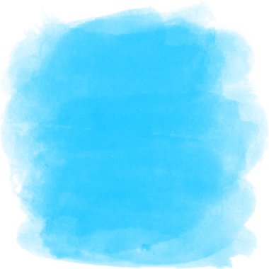 Hafif mavi suluboya zemin. Vektör.