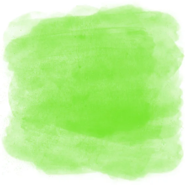 Világos Zöld Akvarell Hátteret Vektor — Stock Vector