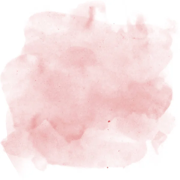 Licht Roze Aquarel Achtergrond Vector — Stockvector