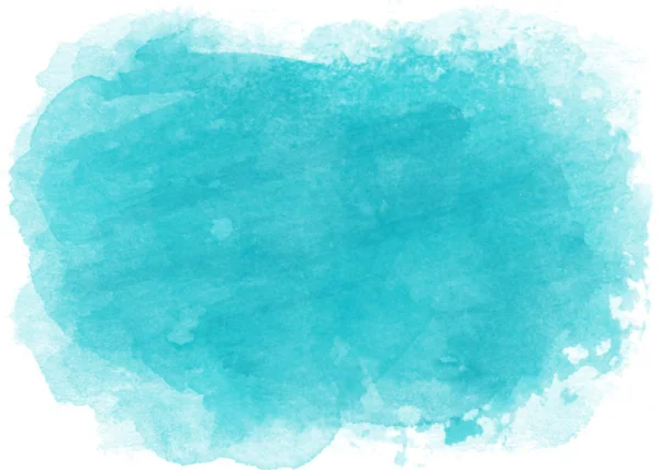 Hellblauer Horizontaler Aquarell Hintergrund Mit Transparenten Kanten Vektor — Stockvektor
