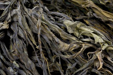 Kurutulmuş yenilebilir yosun