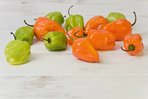 Habanero Chile Peppers — Stock Photo, Image