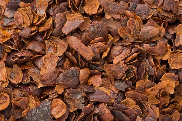 Háttér Textúra Szárított Kávé Gyümölcs Cascara Nevű Tea Készítésére Használják — Stock Fotó
