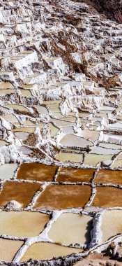 Peru, Maraş salinas, tuz buharlaşma havuzları