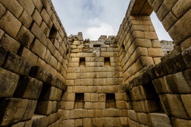 Machu Picchu, antik Arkeolojik Sit, duvar inşaat deta