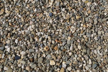 Küçük taşlar, yatay fra binlerce oluşan arka plan