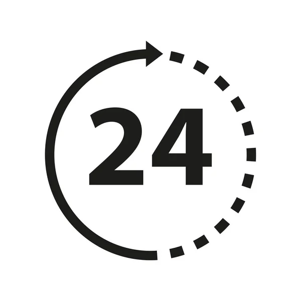 Saat 24 simgesini
