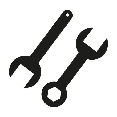 Wrenchs siyah simgeler