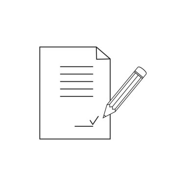 Kalem mektup simgesi