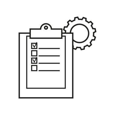 Yönetim Kurulu iş cogwheels simgeleri küçük