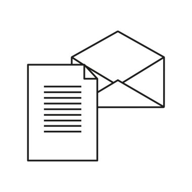 Yeni mektup zarf simgesi