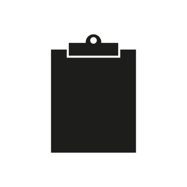 Küçük kara tahta iş simgesi