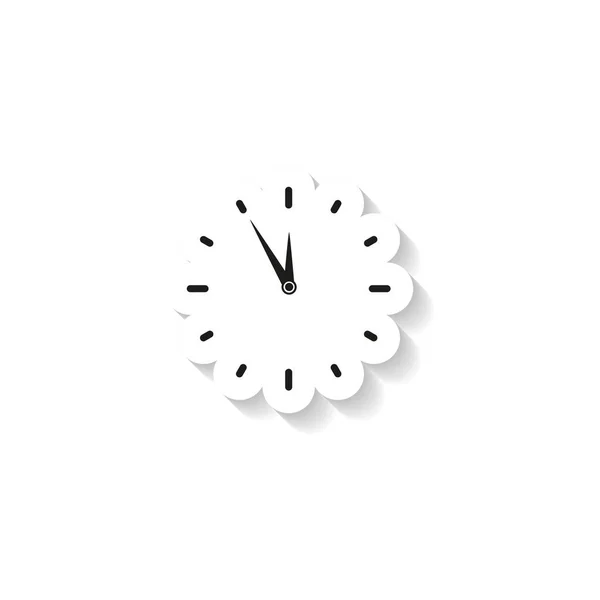Relógio de tempo adesivo ícone —  Vetores de Stock