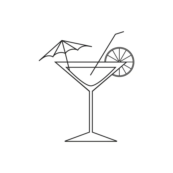 Cocktail van pictogrammen — Stockvector