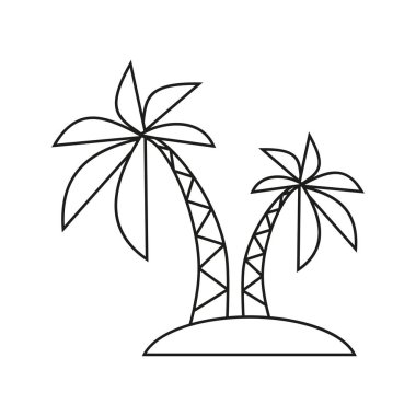 palmiye dinlenme simgesi