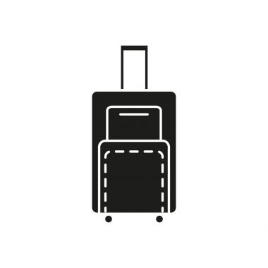 Çanta seyahat tatil simgesi