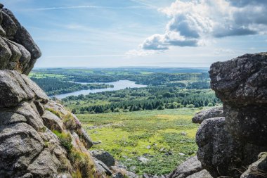 Deri Tor Dartmoor üzerinde üst kısmında