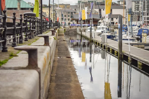 Plymouth hamn — Stockfoto