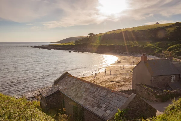 Coucher de soleil Wembury — Photo