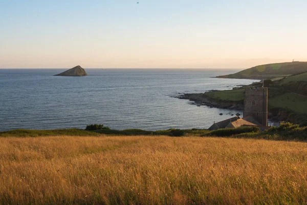 Warm evening above Wembury — Stock Photo, Image