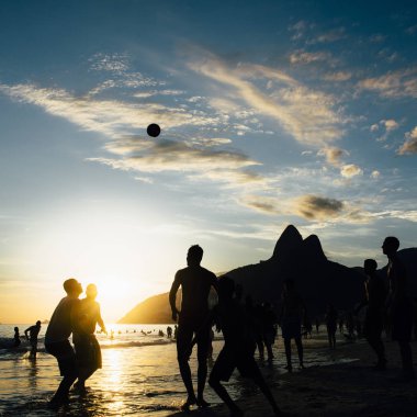 Keepy Uppy Ipanema Plajı, Rio de Janeiro, Brezilya