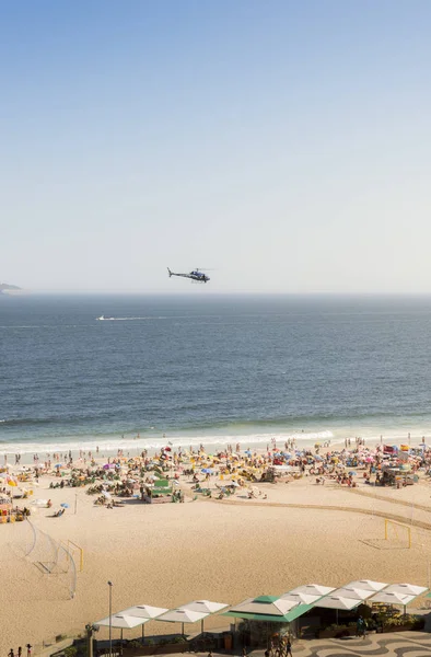 Paseo en helicóptero en Río de Janeiro, Brasil — Foto de Stock