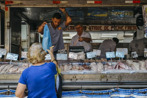 Mercado de pescado en Ipanema, Rio de Janeiro —  Fotos de Stock