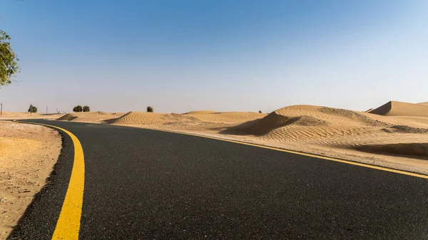 Al Qudra cycling track near Dubai, United Arab Emirates, Middle East — Stock Photo, Image