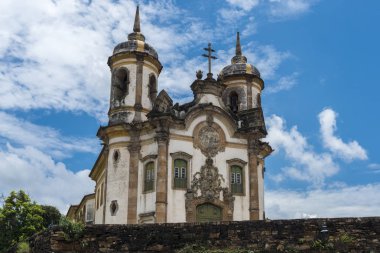Church in Ouro Preto, Minas Gerais, Brazil