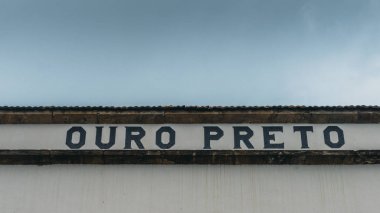 Tren istasyonu Ouro Preto'daki, Brezilya