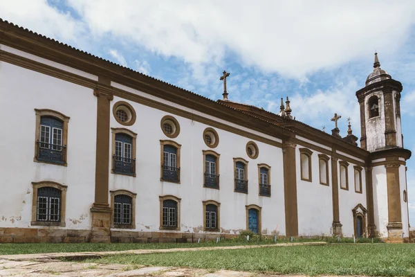 Iglesia histórica en Ouro Preto, Minas Gerais, Brasil — Foto de Stock