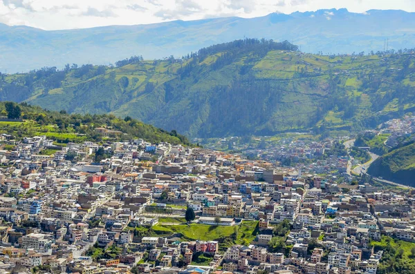 Панорама Кіто, Еквадор — стокове фото