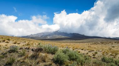 Chimborazo, şu anda etkin olmayan bir değişken bir Stratovolkan Cordillera Ekvador Andes içinde