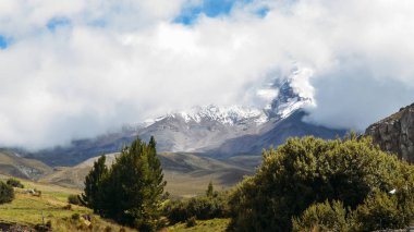 Chimborazo, şu anda etkin olmayan bir değişken bir Stratovolkan Cordillera Ekvador Andes içinde