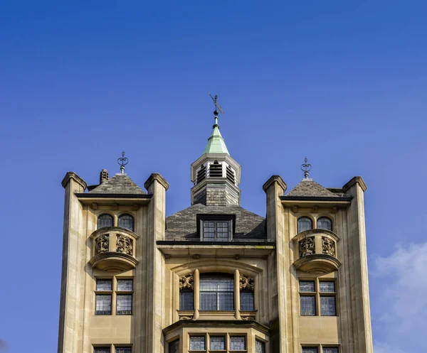 Close up of 19th century building with copy space in Whitehall, London, England, UK — Stock Photo, Image