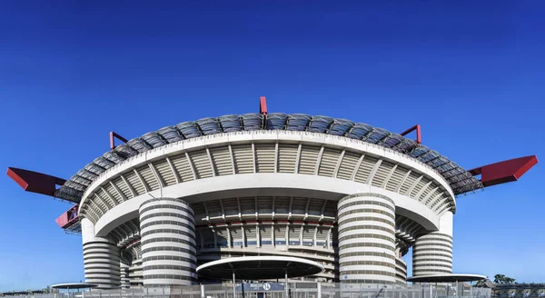 San Siro Football Stadium - Milão, Lombardia, Itália — Fotografia de Stock