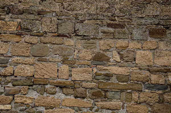 Ιστορικό Υφή Παλιά Τοιχοποιία Του Παλιού Φρουρίου — Φωτογραφία Αρχείου