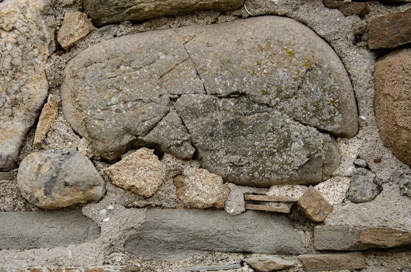 古い要塞の古い石積み — ストック写真