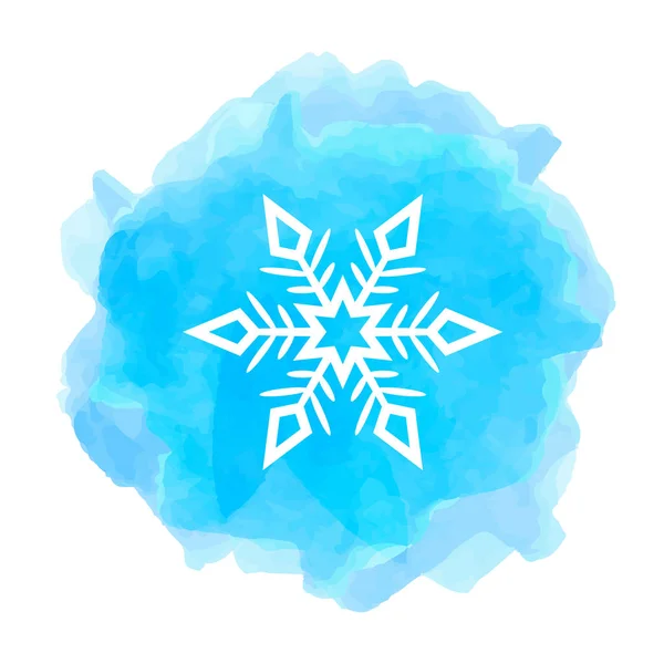 Icono Del Copo Nieve Concepto Invierno — Archivo Imágenes Vectoriales