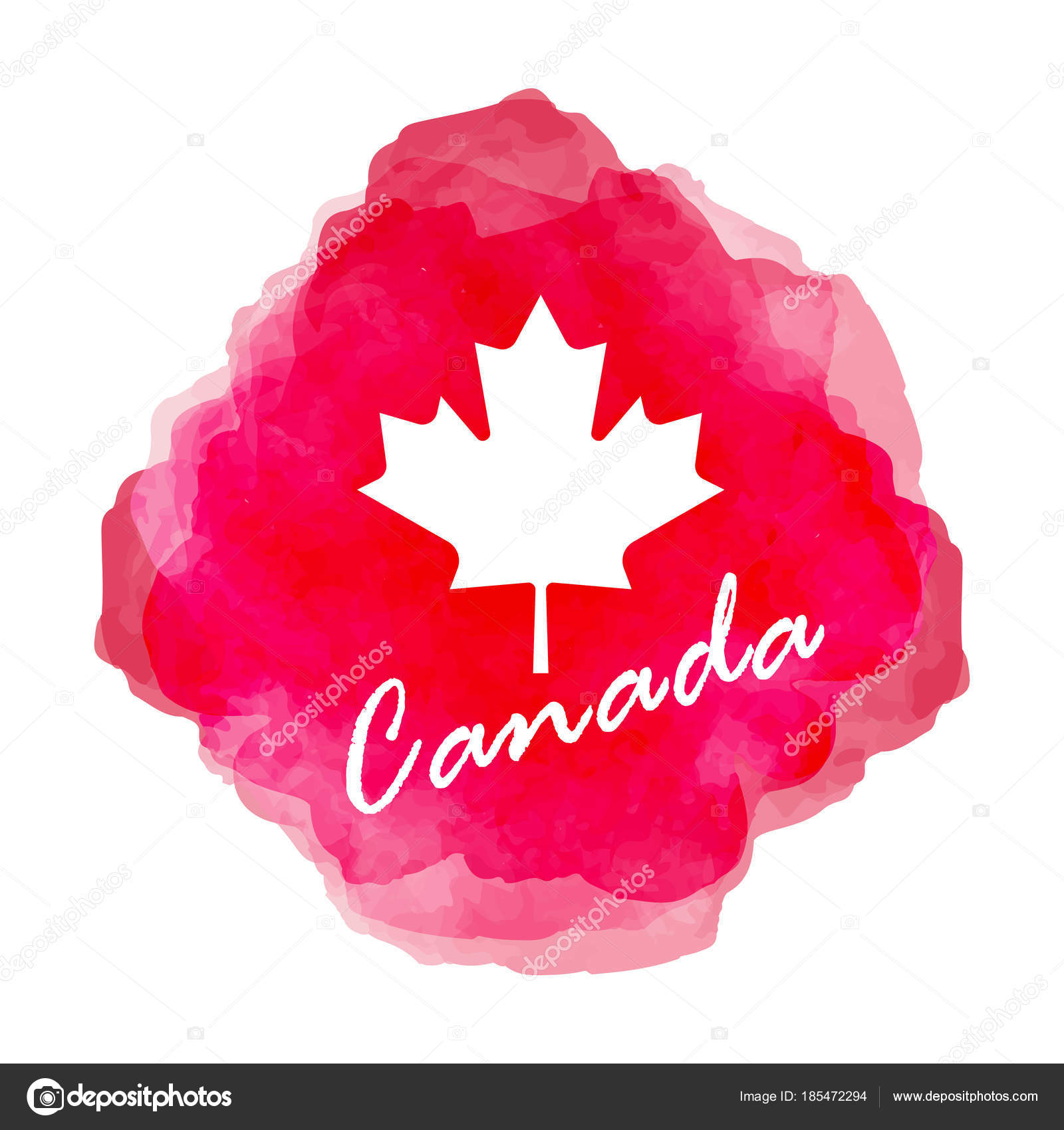 Maple Leaf Canada Flag Icon Stock Vector C Ahmety34