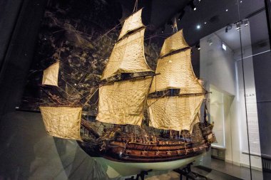İsveç 'in başkenti Stockholm' deki Denizcilik Müzesi