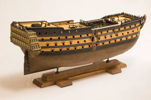 Victory - model of the ship in scale — Stock Photo, Image