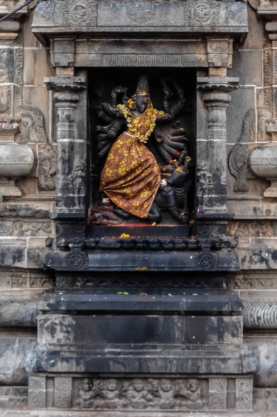 Chidambaram Índia Dezembro 2016 Portas Templo Nataraja Chidambaram Tamil Nadu — Fotografia de Stock